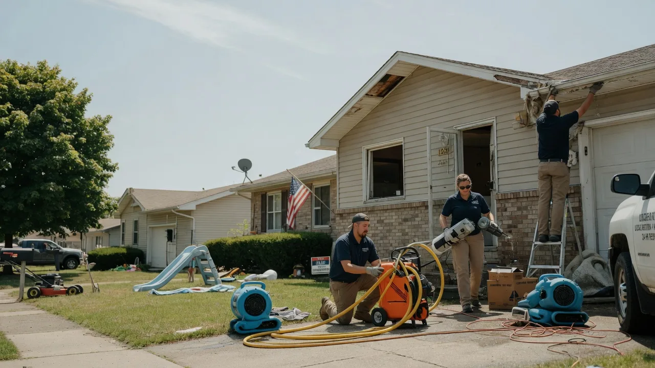 Water Damage Restoration in Covert, MI near me